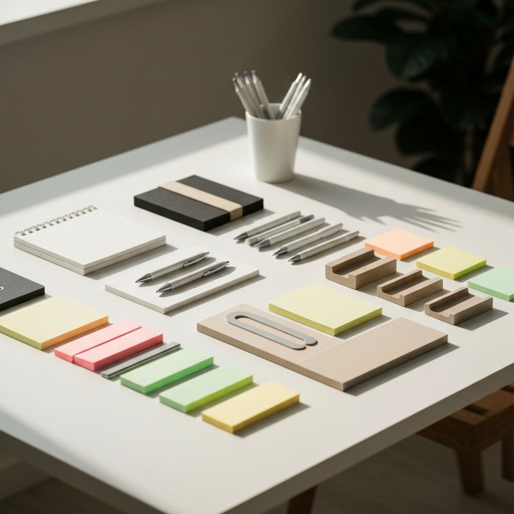 Customer support replacement craft parts neatly arranged